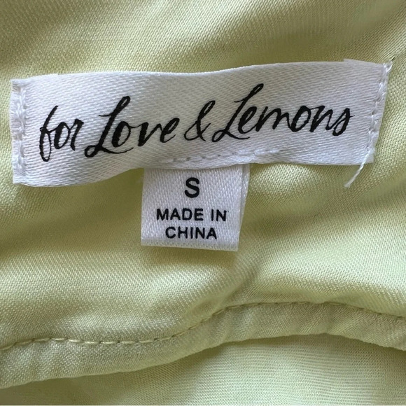 New! For Love and Lemons Rana Cross Front Crop Top NWOT 17451 - Picture 12 of 14